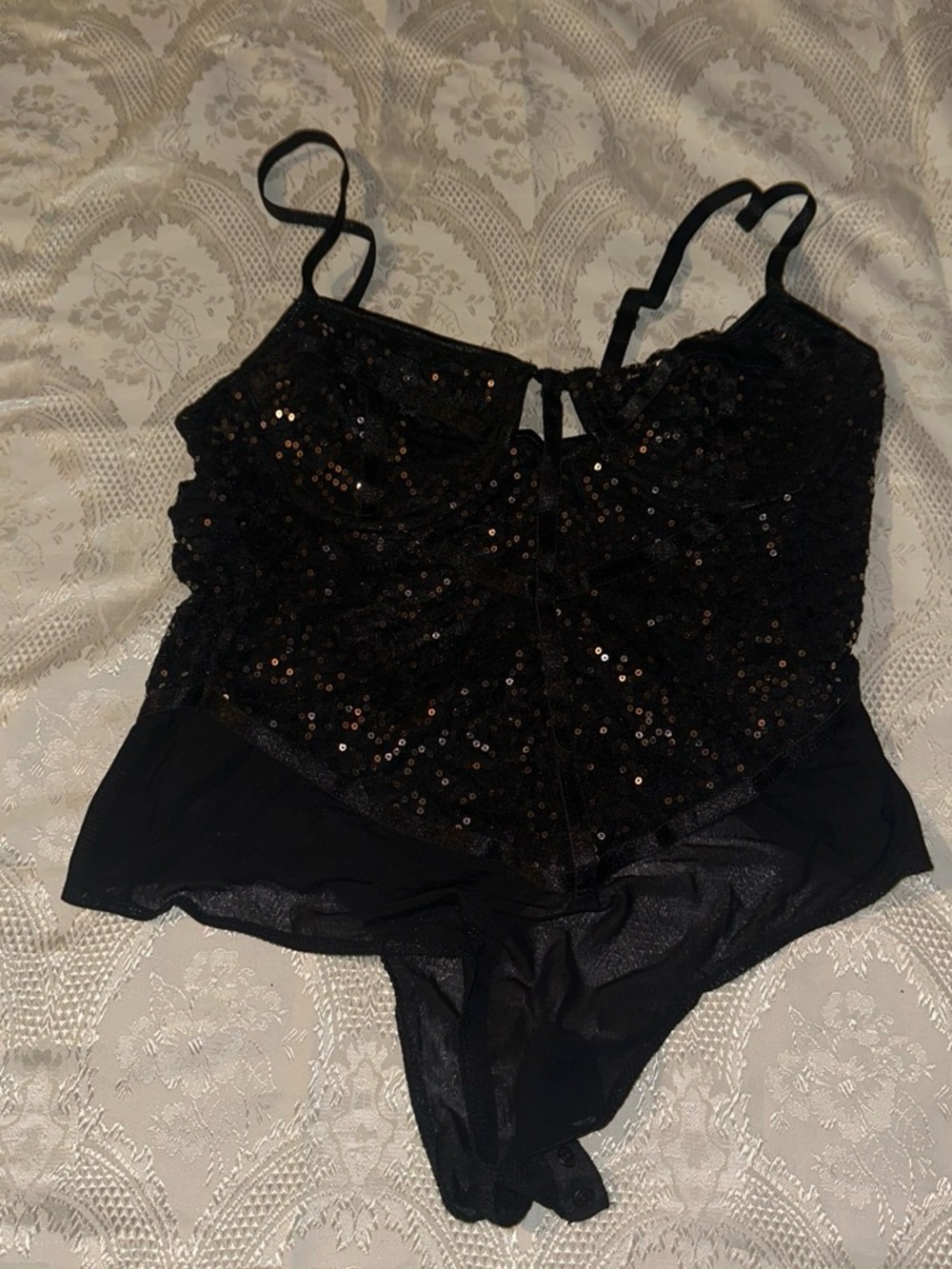 Glittery gold shimmer crop top